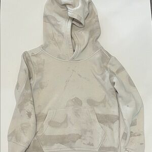 Neutral Tie-Dye Hoodie - Light Taupe/Cream- Dicks Sporting Goods (DSG)